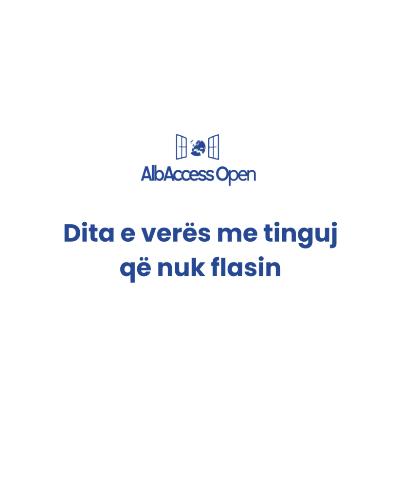 dita e veres me tinguj qe nuk flasin