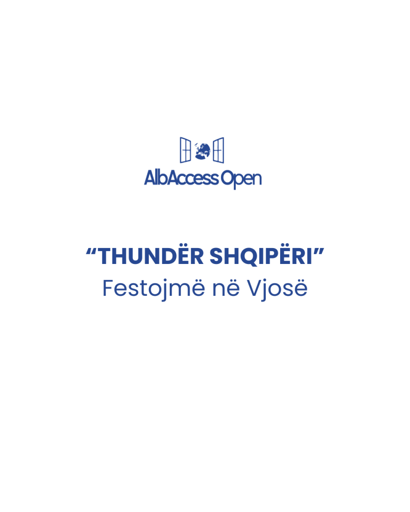 “THUNDËR SHQIPËRI” – Festojmë në Vjosë
