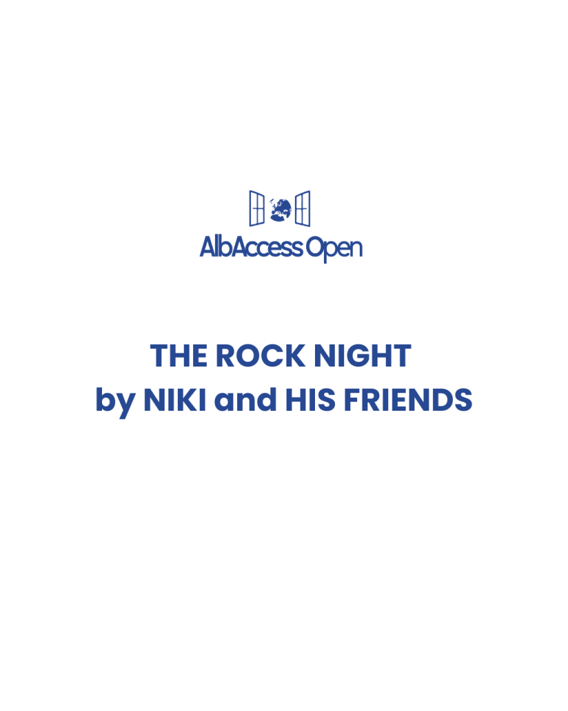“THE ROCK NIGHT BY NIKI AND HIS FRIENDS”